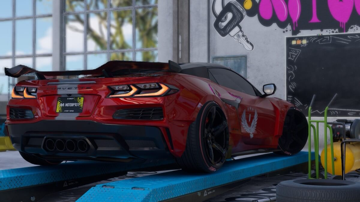 HYPERCARカテゴリーのChevrolet Corvette C8 Z06 Convertible (車高調整済み)